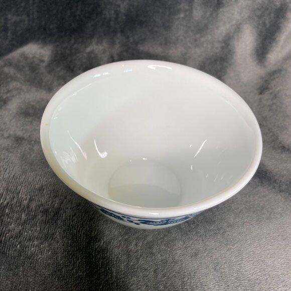 Vintage Corelle Old Town Blue Onion 4 Hook Handle Cups+Cream and Sugar Set - Picture 13 of 15